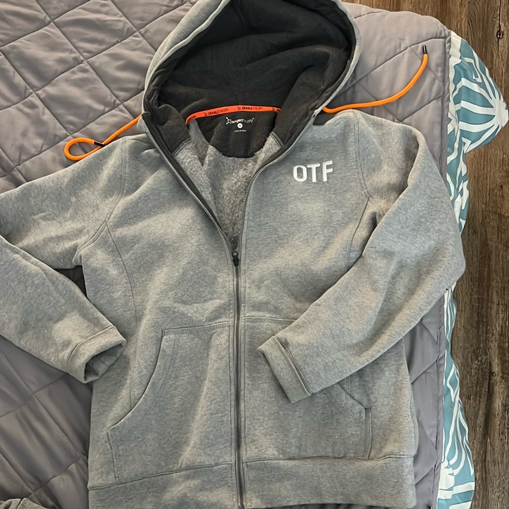 Orangetheory zip up hoodie